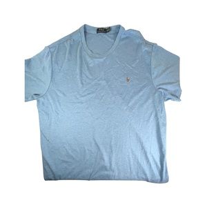 Lot of 2 POLO Ralph Lauren Men’s Shortsleeve T-Shirts Logo Left Chest 2XB/2TG